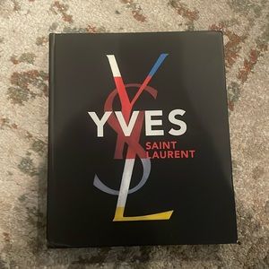 YSL coffee table book